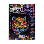 Креативное творчество "Crystal mosaic Тигр" CRM-02-01, 6 форм элементов