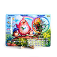 Развивающая игра Календарь - 2 "Птичка" Ubumblebees (ПСФ029-УКР) PSF029-UKR Укр