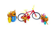 Игровой набор Три кота N73 с велосипедом