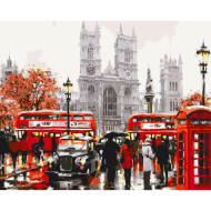 Картина по номерам "Осенний Лондон" Art Craft 11679-AC 40х50 см