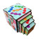 Деревянные кубики-пирамидка "Сладости" Ubumblebees (ПСД014) PSD014, 5 кубиков опт, дропшиппинг