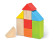 Детские деревянные кубики Igroteco 900163 цветные опт, дропшиппинг