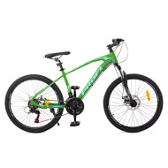 Велосипед подростковый PROFI G24VELOCITY A24.1 зелено-черный