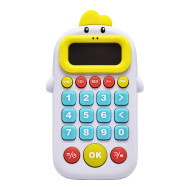 Калькулятор развивающий 99-7(White) со звуком, английская озвучка 