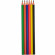 Детские карандаши для рисования CR755-6 Luminoso elastico "С", 6 цветов                                                       опт, дропшиппинг