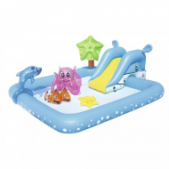 Детский надувной бассейн "Аквариум" BW 53052 с ремкомплектом