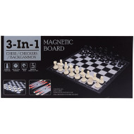 Магнитные шахматы 3 в 1 20160 нарды, шахматы, шашки