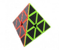 Кубик логика треугольный 594 с черными наклейками