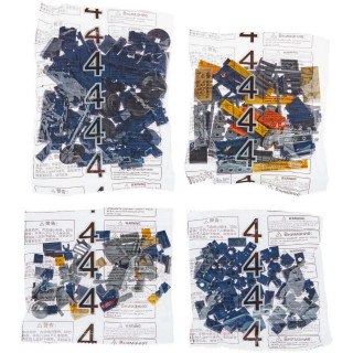 Конструктор "Поезд DF11 Z с рельсами" 98220 Тепловоз