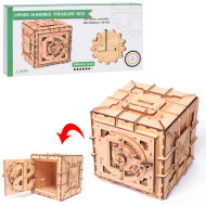 Деревяна іграшка Гра MD 2846 куб/сейф, 3D конструктор