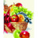 Картина за номерами. Квіти, фрукти "Кошик фруктів" 40х50см КНО2910 - гурт(опт), дропшиппінг 
