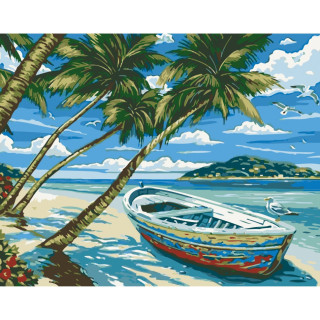 Картина по номерам "Отдых мечты" Art Craft 40х50см 10583-AC