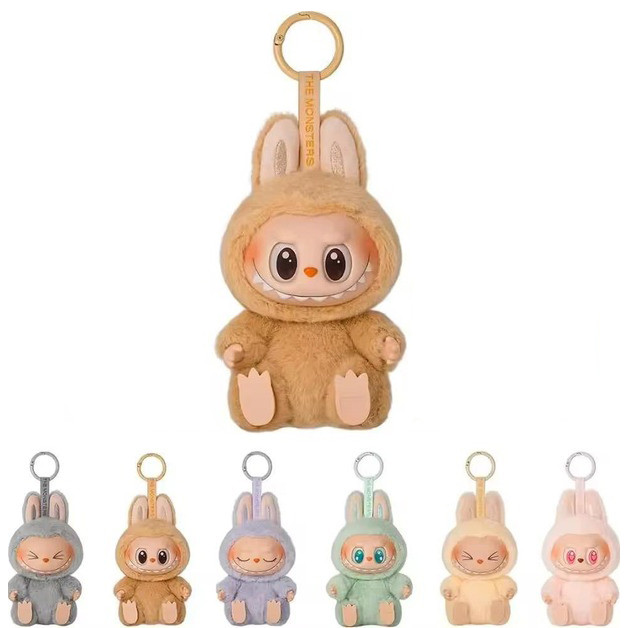 Детская мягкая игрушка-брелок The Monsters Labubu Labubu-4 в ассортименте опт, дропшиппинг