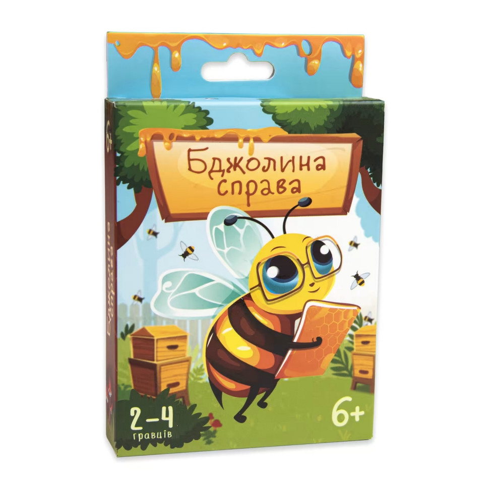 Карточная настольная игра «Пчелиное дело» 30785 на украинском языке 42 карточки опт, дропшиппинг