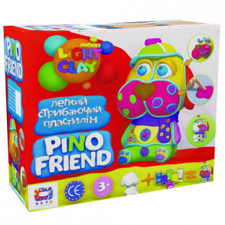 Набір легкого стрибаючого пластиліну Фредді 70035 ТМ Moon Light Clay Pino Friend