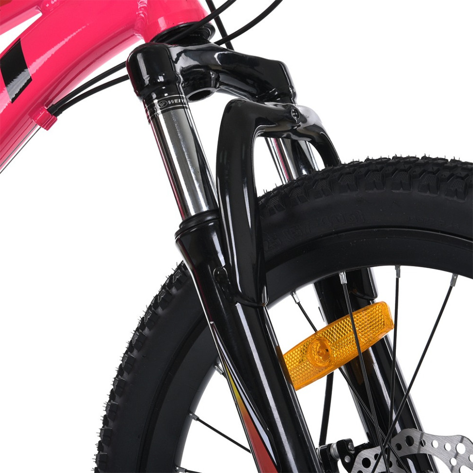 Велосипед підлітковий MTB2001-3, 20 дюймів, рожевий  - гурт(опт), дропшиппінг 