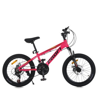 Велосипед підлітковий MTB2001-3, 20 дюймів, рожевий 