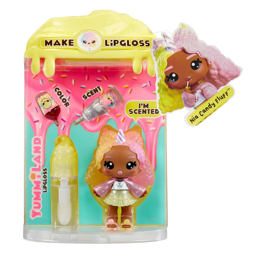 Игровой набор с куклой и блеском для губ Ния Кэнди Yummiland 525462 опт, дропшиппинг