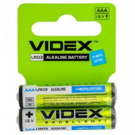 Батарейка лужна Videx LR3 AAA