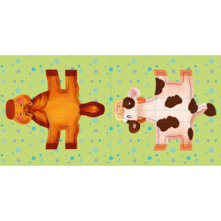 Развивающая книжка Поиграй-ка в театр "Кто что говорит?" 801006 с видео инструкцией