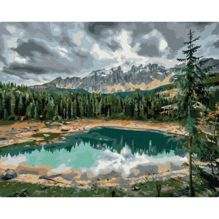 Картина по номерам "Озеро Карецца © Roksolana Baran" BS53779, 40х50см