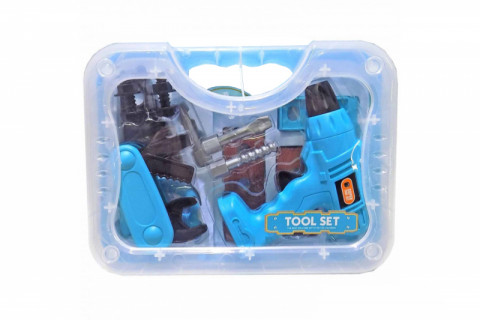 Детский игровой набор инструментов 6603-01 в чемодане