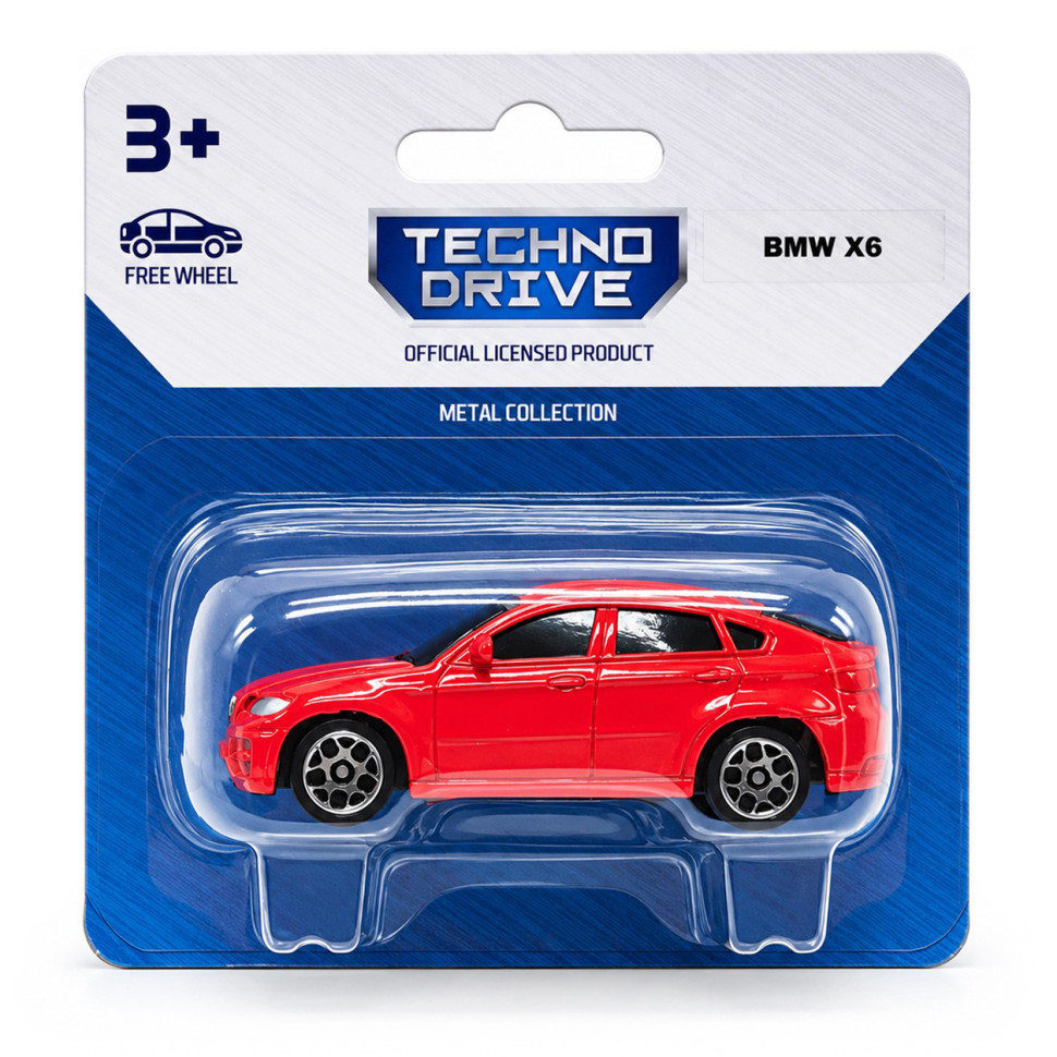 Детская минимодель BMW X6 250438US2-20 серии Street Racers S3 опт, дропшиппинг