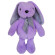 Игрушка мягконабивная Зайчонок МС 080501-10 фиолетовый 33 см опт, дропшиппинг