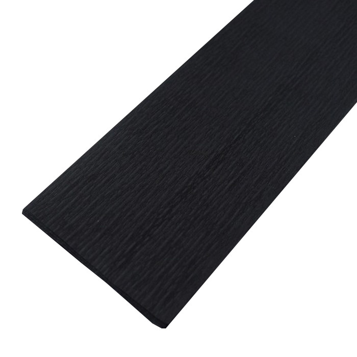 Гофрированная бумага Josefotten KR110-8019 черный 110%, 42г/м2 опт, дропшиппинг