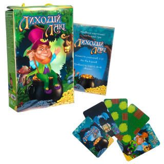 Карточная игра "Злодей Лаки" 30605ST 110 карточек, инструкция