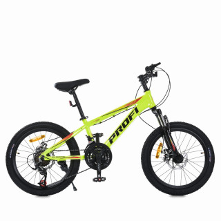 Велосипед подросковый MTB2001-4, 20 дюймов, салатовый