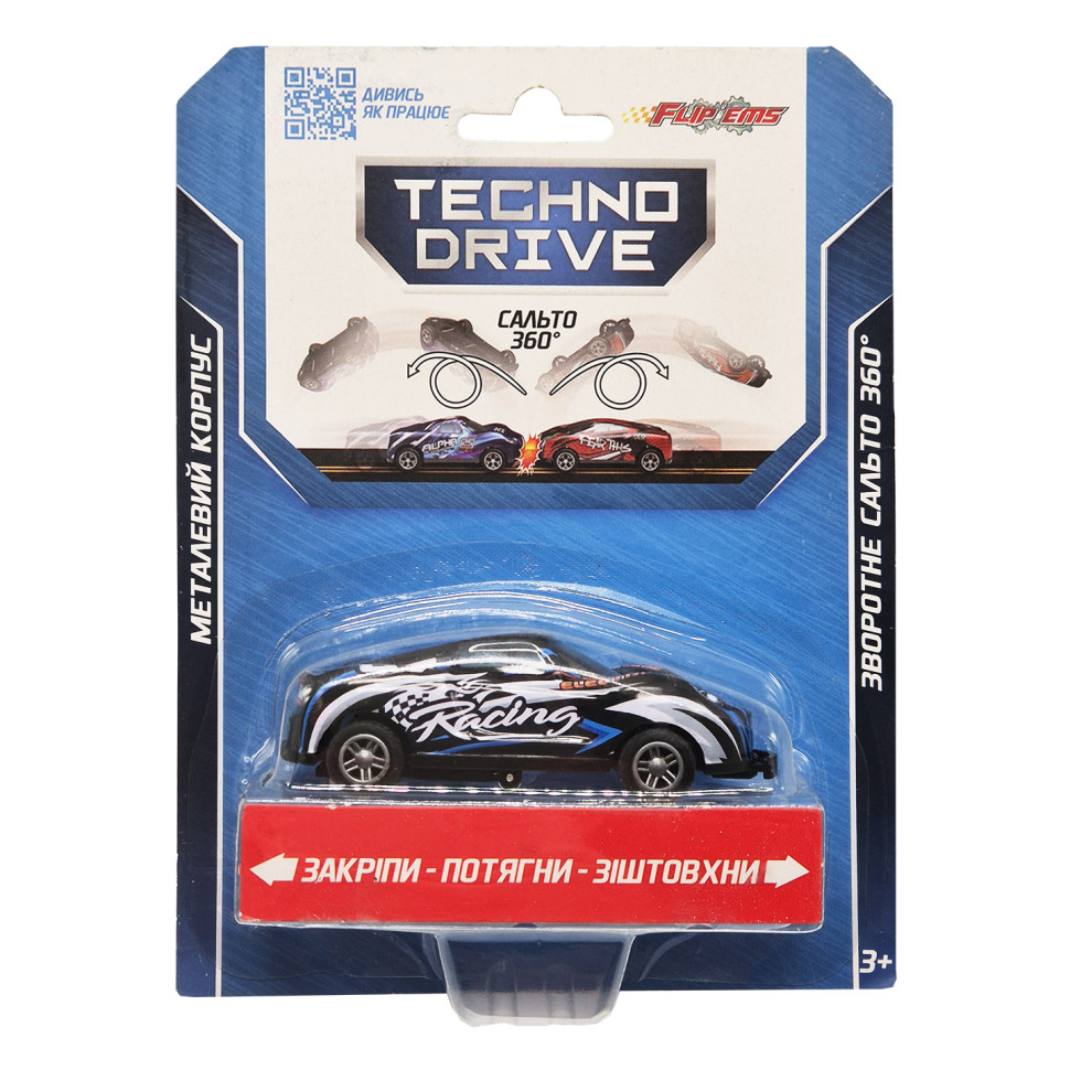 Игровая машинка Крутой переворот Flip'ems TechnoDrive 1312-5 переворот на 360° опт, дропшиппинг