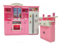 Кухня для кукол типа Барби Gloria 24016 со светом