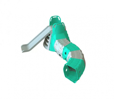 Детская Горка с тоннелем DOLONI-TOYS 01470/, 3 разных цвета