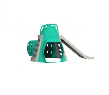 Детская Горка с тоннелем DOLONI-TOYS 01470/, 3 разных цвета