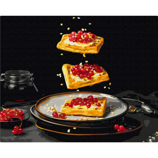 Картина по номерам "Завтрак в деталях" © Halyna Vitiuk BS53814, 40х50см