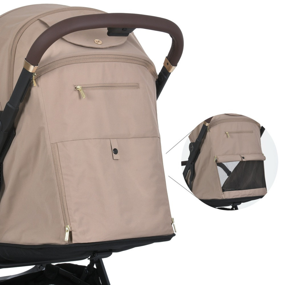 Коляска детская прогулочная ME 1127-G Beige опт, дропшиппинг