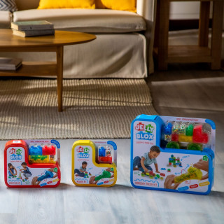 Детский сенсорный конструктор "Набор креатива" Jelly Blox 931692, 20 деталей