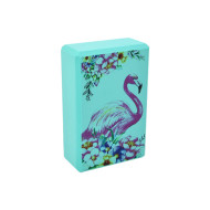 Блок для йоги "Фламинго" MS 0858-13(Turquoise) EVA 23 х 15 х 7,5 см