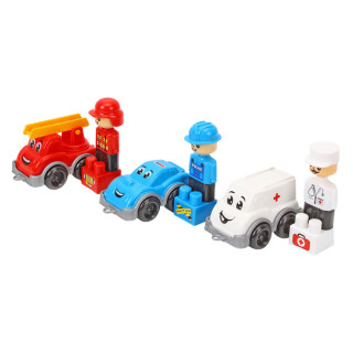 Игровой набор "Гараж Emergency Heroes" 3403TXK с фигурками, 3 машинки