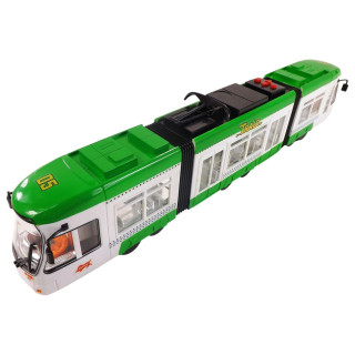 УЦЕНКА!!! Детский игровой Трамвай K1114(Green)-UC батарейки, со звуком