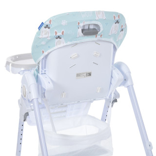 Детский стульчик для кормления M 3233 Puppy Boy Beige на колесиках