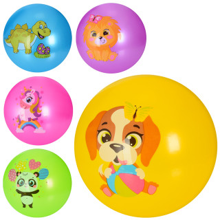 Мяч детский Животные Bambi MS 3509  9 дюймов