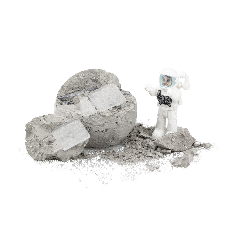 Игровой набор Миссия «Исследуй лунный камень» Astropod Silverlit 80338 с фигуркой опт, дропшиппинг