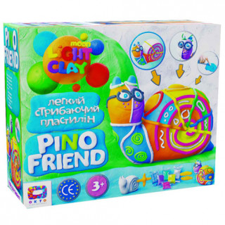 Набір легкого стрибаючого пластиліну Райлі 70037 ТМ Moon Light Clay Pino Friend