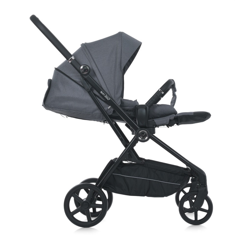 Детская коляска прогулочная SPIN 360 ME 1138 Stone Gray опт, дропшиппинг