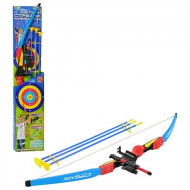 Детский игровой лук со стрелами M 0006 стрелы в наборе