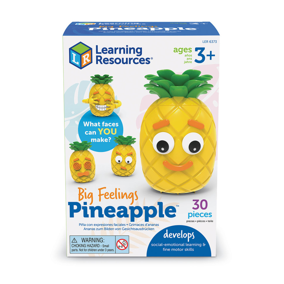 Обучающий набор Что чувствует ананас? Big Feelings Pineapple™ Learning Resources LER6373 опт, дропшиппинг
