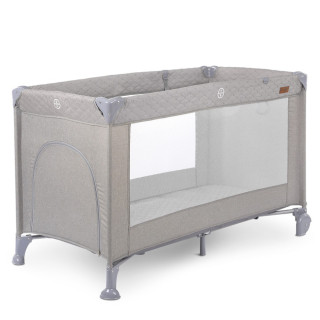 Дитячий манеж ME 1096 Perfect Gray сірий 125 х 65 х 78 см