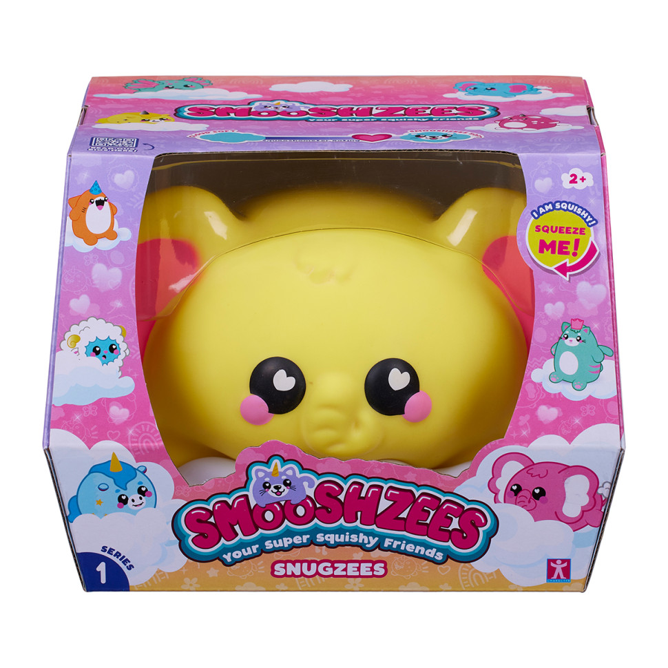 Коллекционная игрушка-антистресс Слон Кастед Smooshzees 08237 серии